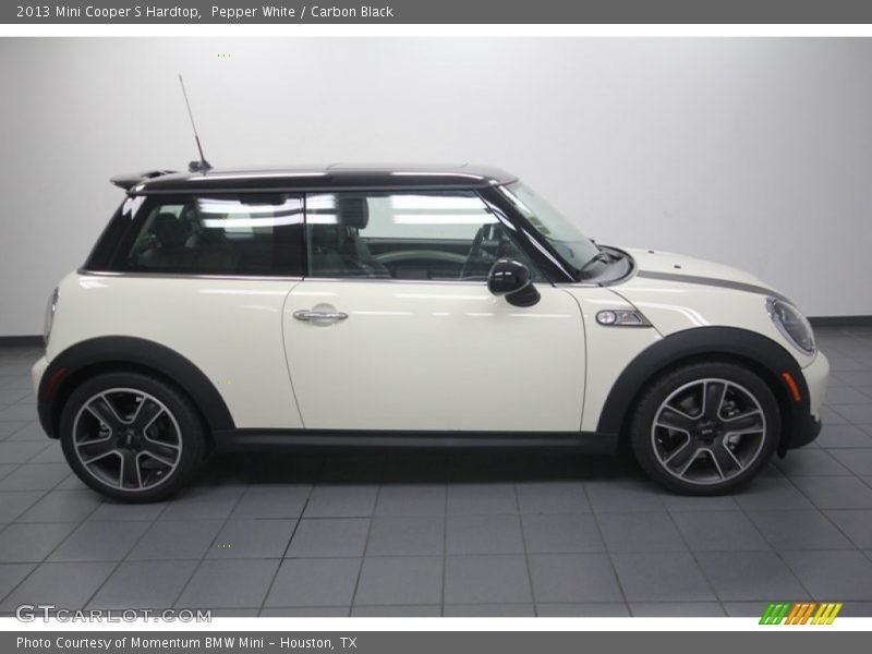 Pepper White / Carbon Black 2013 Mini Cooper S Hardtop