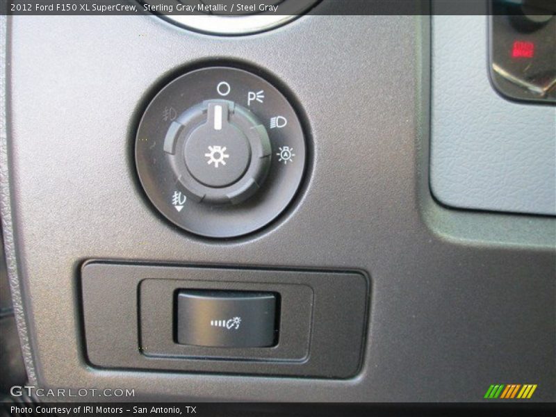 Sterling Gray Metallic / Steel Gray 2012 Ford F150 XL SuperCrew