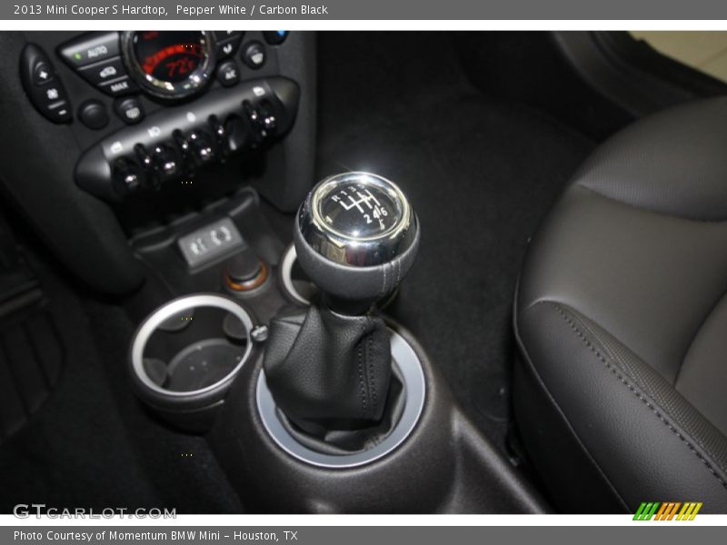 Pepper White / Carbon Black 2013 Mini Cooper S Hardtop