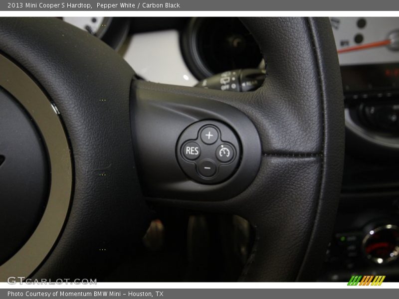 Pepper White / Carbon Black 2013 Mini Cooper S Hardtop