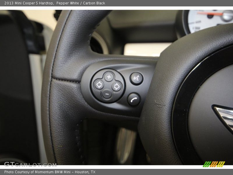Pepper White / Carbon Black 2013 Mini Cooper S Hardtop