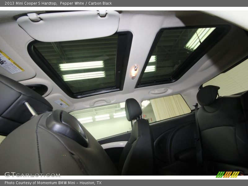 Pepper White / Carbon Black 2013 Mini Cooper S Hardtop