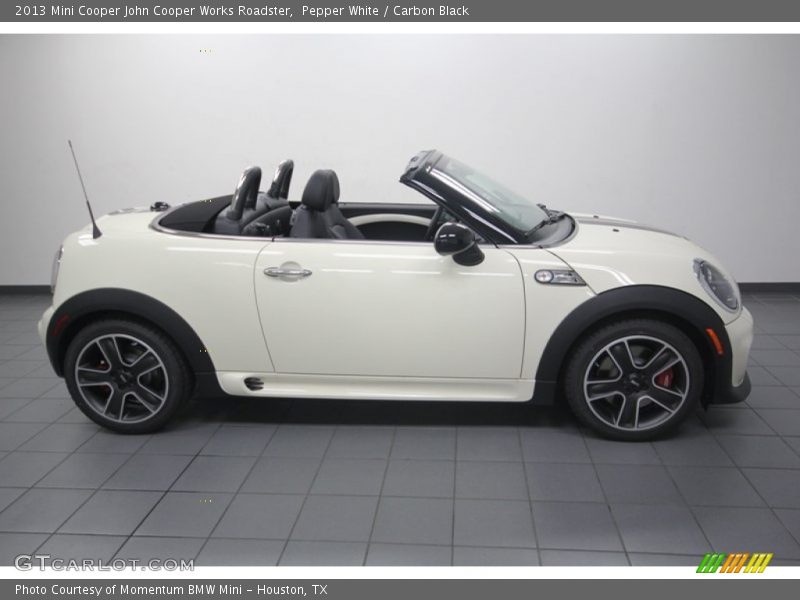 Pepper White / Carbon Black 2013 Mini Cooper John Cooper Works Roadster