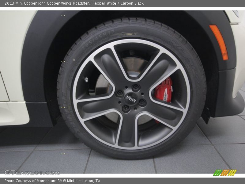 Pepper White / Carbon Black 2013 Mini Cooper John Cooper Works Roadster