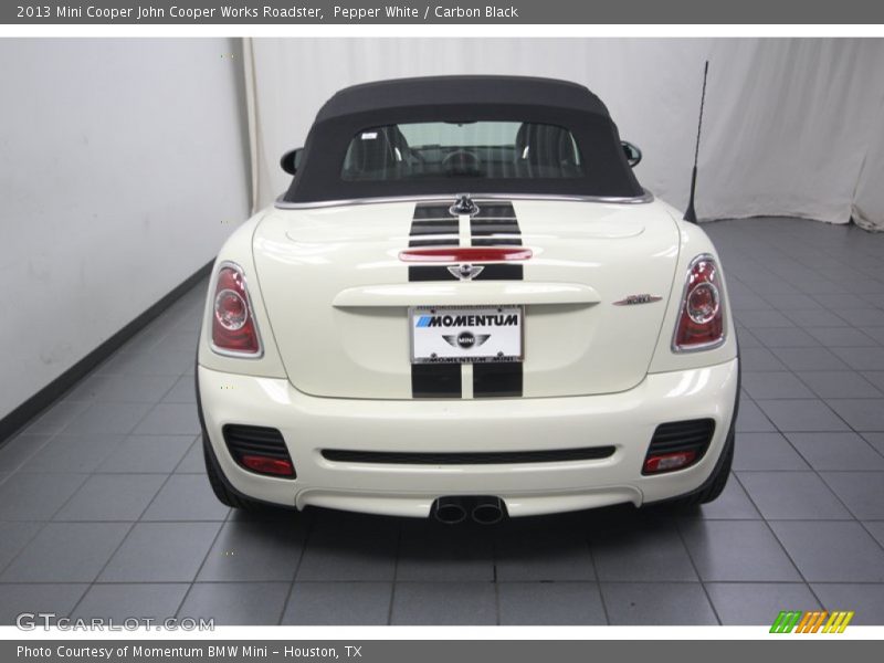 Pepper White / Carbon Black 2013 Mini Cooper John Cooper Works Roadster