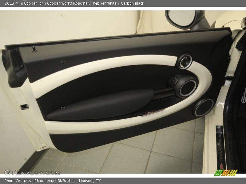 Pepper White / Carbon Black 2013 Mini Cooper John Cooper Works Roadster