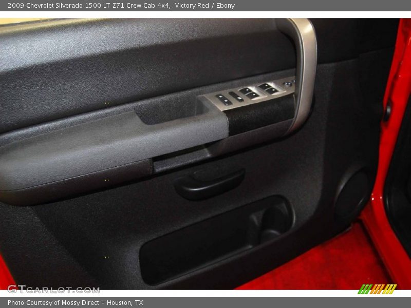 Victory Red / Ebony 2009 Chevrolet Silverado 1500 LT Z71 Crew Cab 4x4
