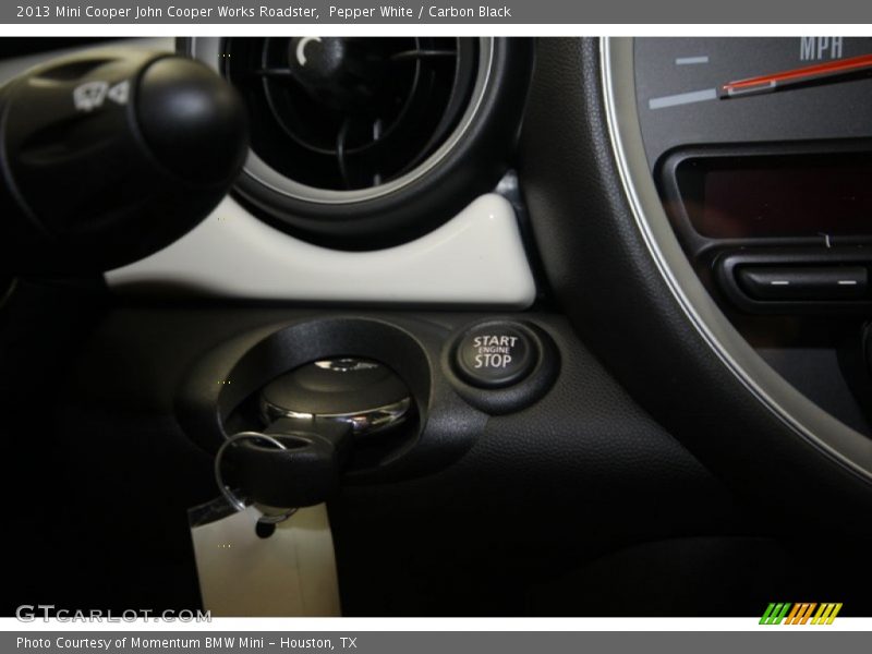 Pepper White / Carbon Black 2013 Mini Cooper John Cooper Works Roadster