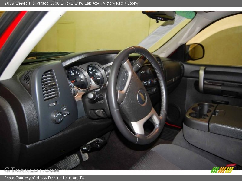 Victory Red / Ebony 2009 Chevrolet Silverado 1500 LT Z71 Crew Cab 4x4