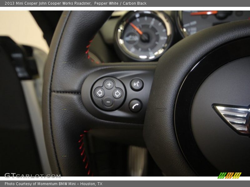 Pepper White / Carbon Black 2013 Mini Cooper John Cooper Works Roadster