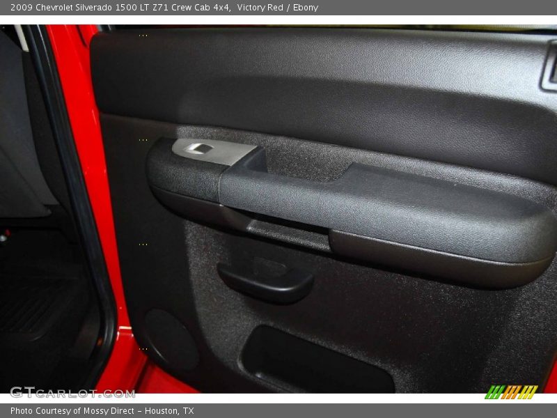 Victory Red / Ebony 2009 Chevrolet Silverado 1500 LT Z71 Crew Cab 4x4