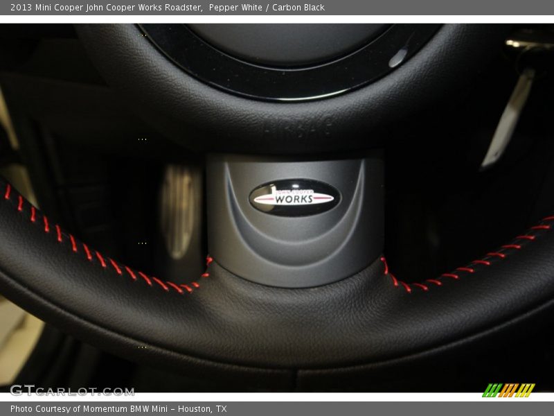 Pepper White / Carbon Black 2013 Mini Cooper John Cooper Works Roadster