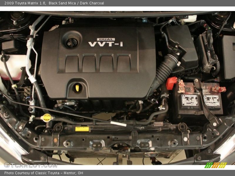 Black Sand Mica / Dark Charcoal 2009 Toyota Matrix 1.8