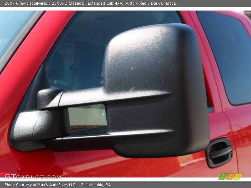 Victory Red / Dark Charcoal 2007 Chevrolet Silverado 2500HD Classic LT Extended Cab 4x4