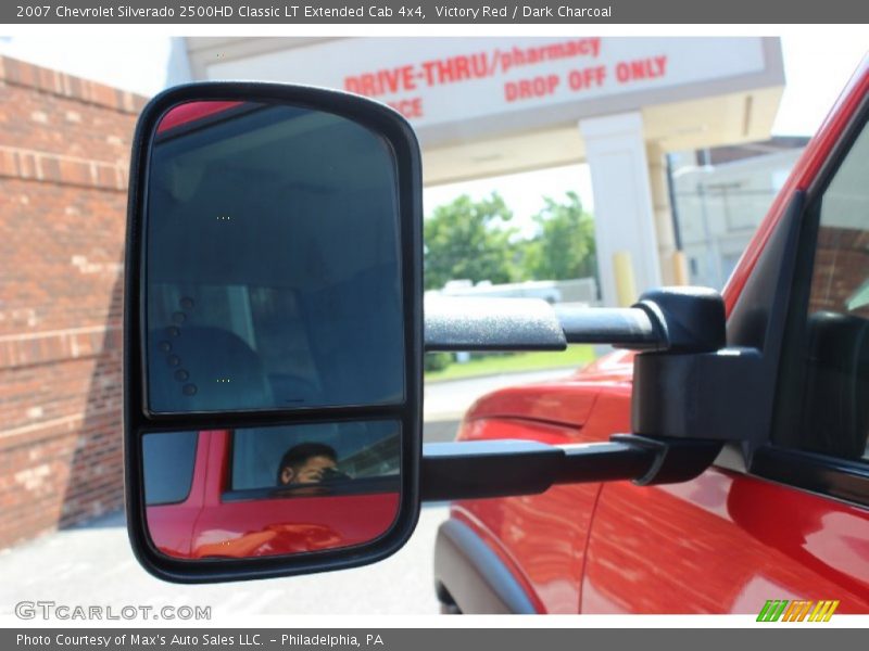 Victory Red / Dark Charcoal 2007 Chevrolet Silverado 2500HD Classic LT Extended Cab 4x4
