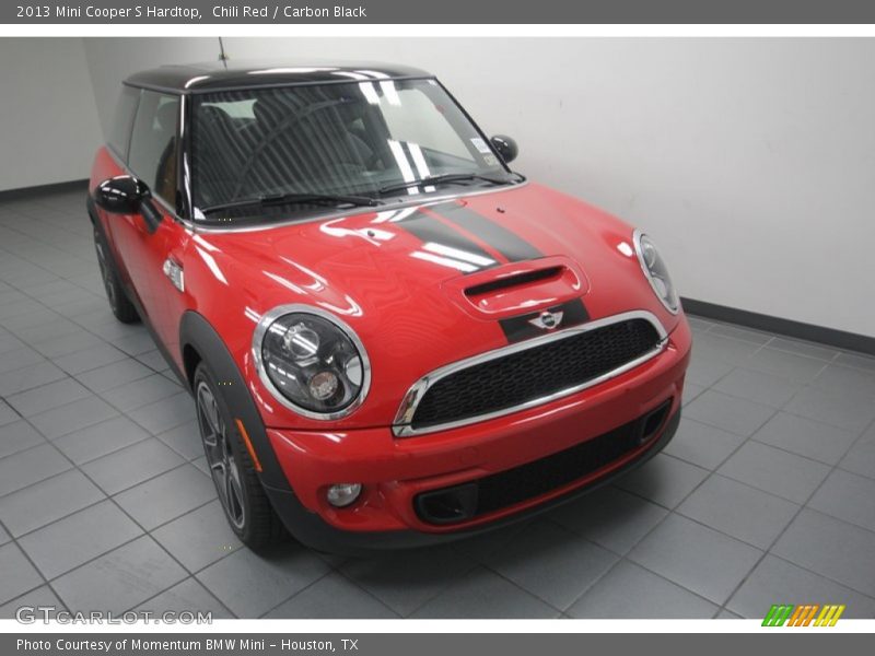 Chili Red / Carbon Black 2013 Mini Cooper S Hardtop