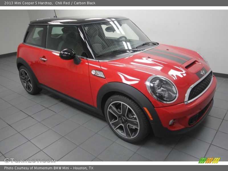Chili Red / Carbon Black 2013 Mini Cooper S Hardtop