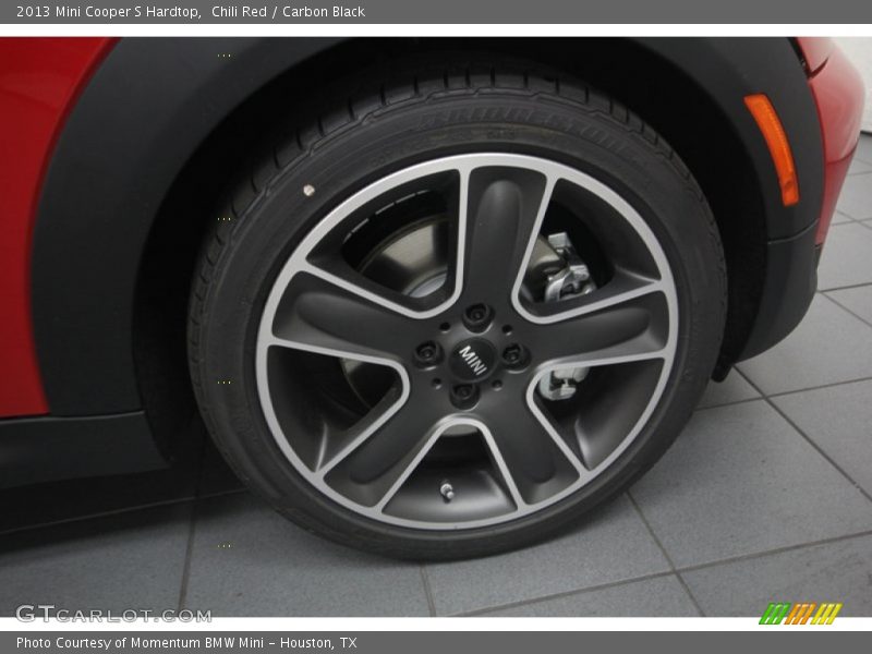 Chili Red / Carbon Black 2013 Mini Cooper S Hardtop