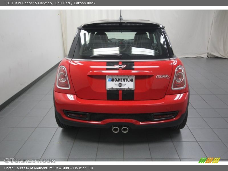Chili Red / Carbon Black 2013 Mini Cooper S Hardtop