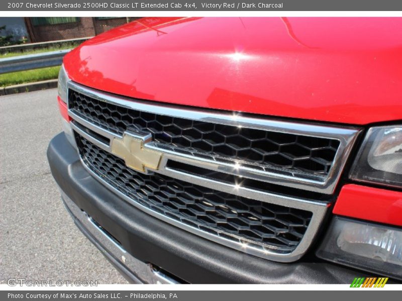 Victory Red / Dark Charcoal 2007 Chevrolet Silverado 2500HD Classic LT Extended Cab 4x4