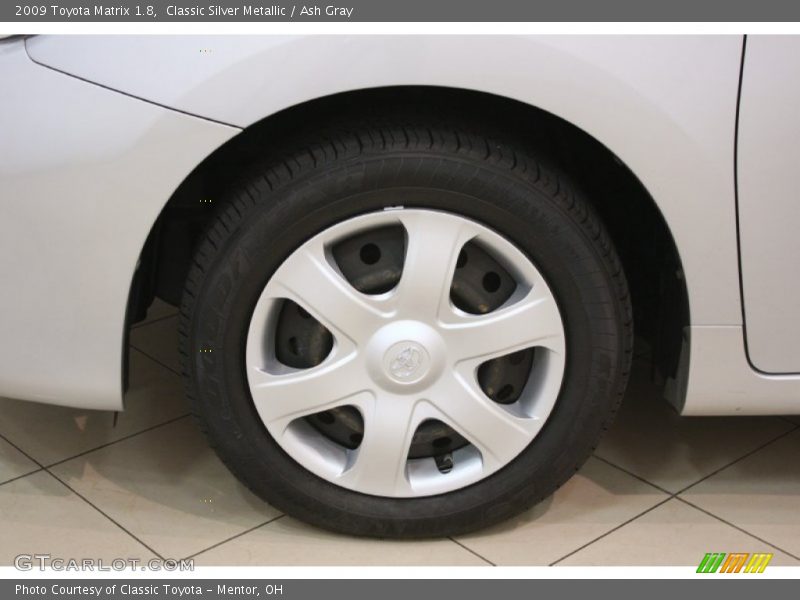 Classic Silver Metallic / Ash Gray 2009 Toyota Matrix 1.8