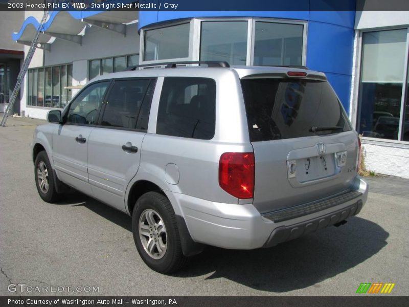 Starlight Silver Metallic / Gray 2003 Honda Pilot EX 4WD