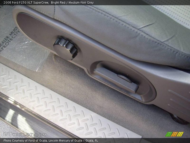 Bright Red / Medium Flint Grey 2008 Ford F150 XLT SuperCrew