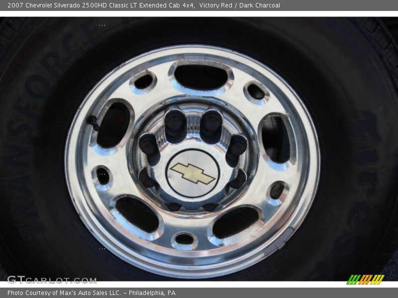 Victory Red / Dark Charcoal 2007 Chevrolet Silverado 2500HD Classic LT Extended Cab 4x4