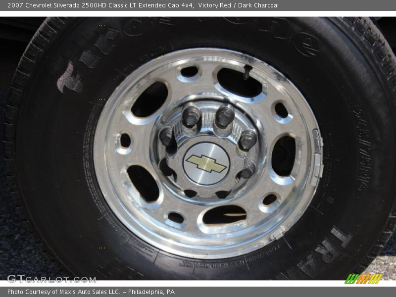 Victory Red / Dark Charcoal 2007 Chevrolet Silverado 2500HD Classic LT Extended Cab 4x4