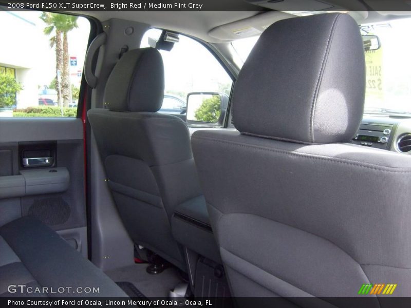 Bright Red / Medium Flint Grey 2008 Ford F150 XLT SuperCrew