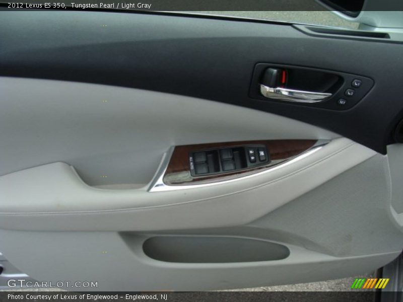 Tungsten Pearl / Light Gray 2012 Lexus ES 350