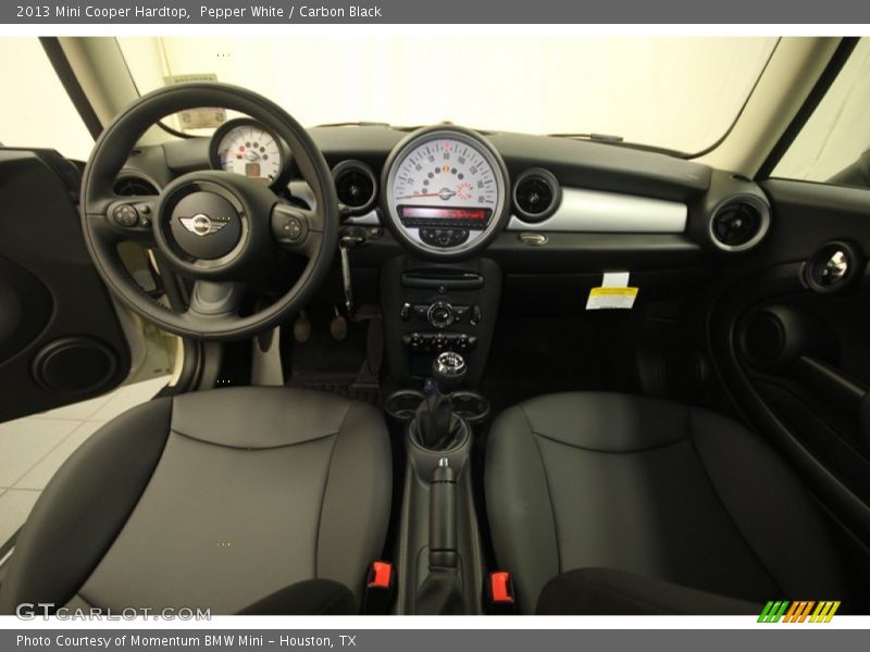 Pepper White / Carbon Black 2013 Mini Cooper Hardtop