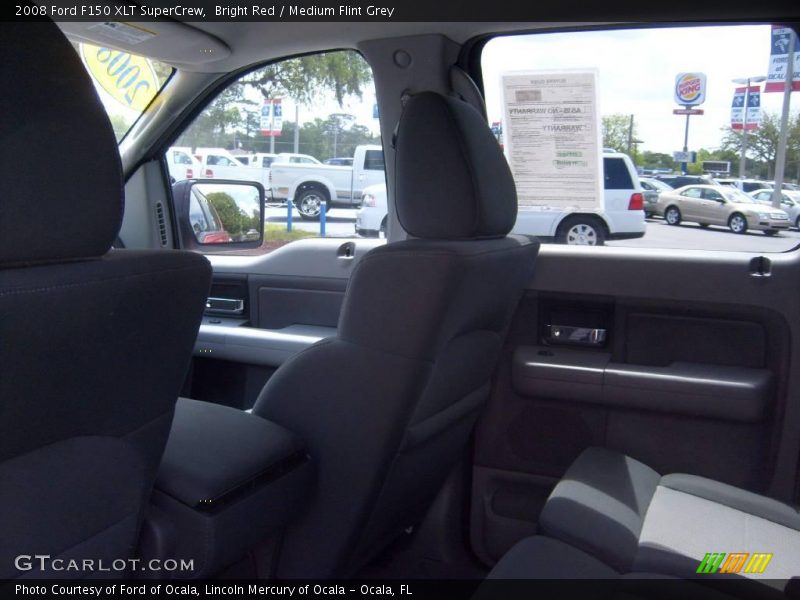 Bright Red / Medium Flint Grey 2008 Ford F150 XLT SuperCrew