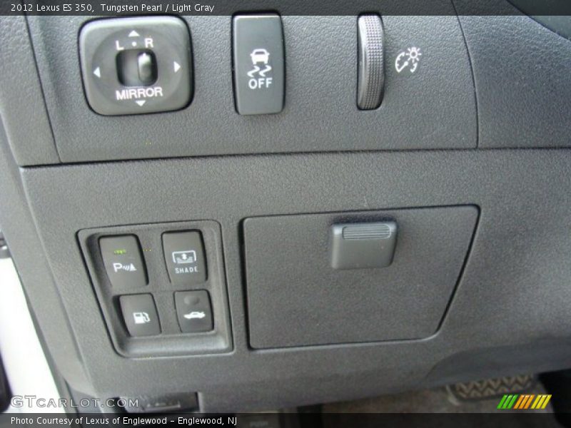Tungsten Pearl / Light Gray 2012 Lexus ES 350