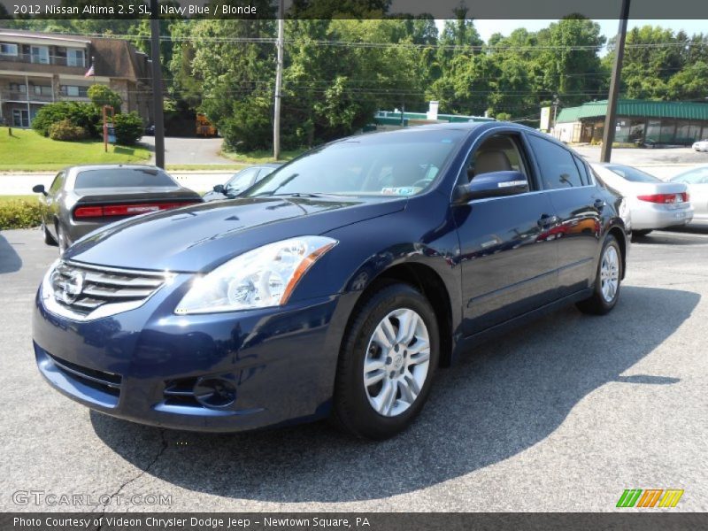 Navy Blue / Blonde 2012 Nissan Altima 2.5 SL