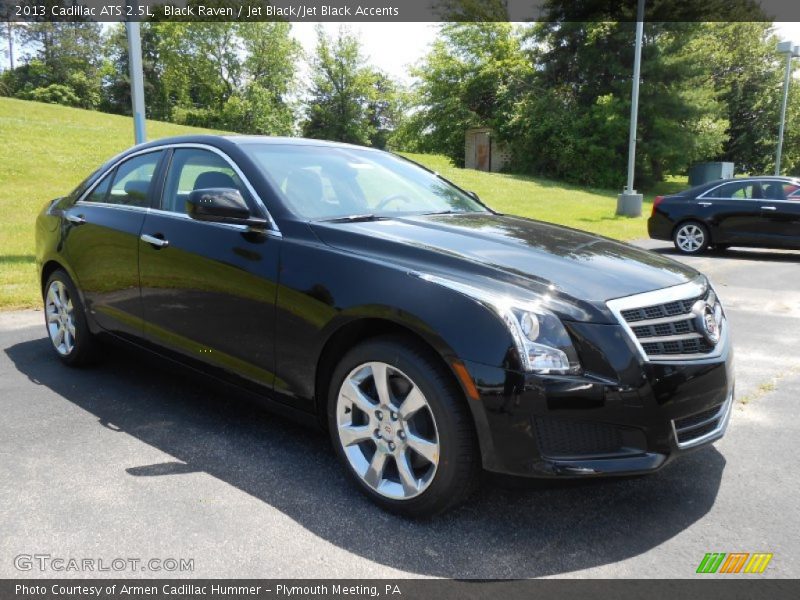 Black Raven / Jet Black/Jet Black Accents 2013 Cadillac ATS 2.5L