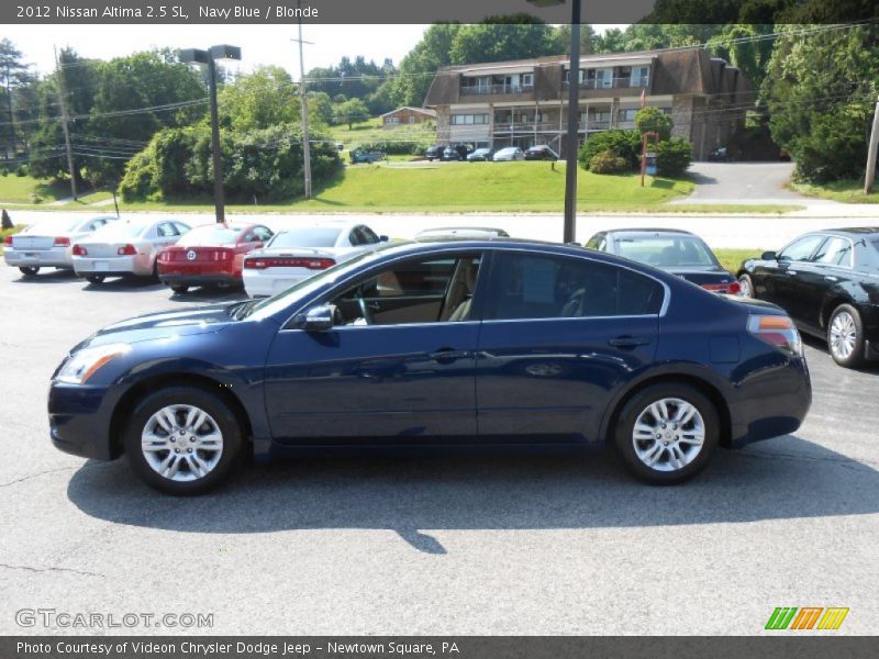 Navy Blue / Blonde 2012 Nissan Altima 2.5 SL