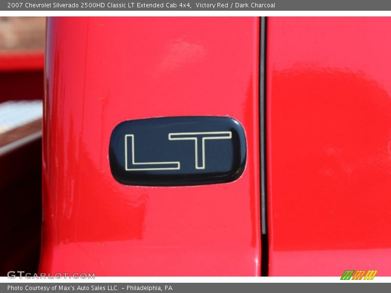 Victory Red / Dark Charcoal 2007 Chevrolet Silverado 2500HD Classic LT Extended Cab 4x4