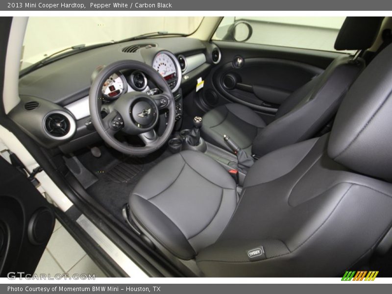 Pepper White / Carbon Black 2013 Mini Cooper Hardtop