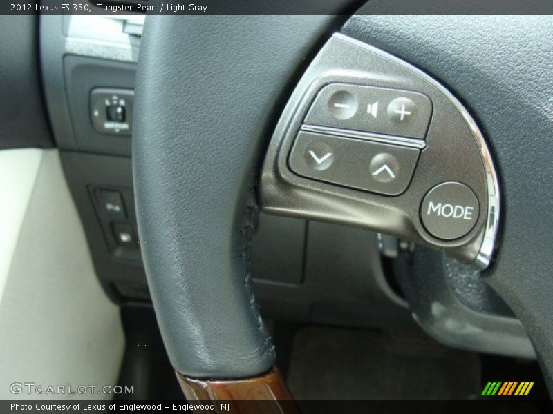 Tungsten Pearl / Light Gray 2012 Lexus ES 350