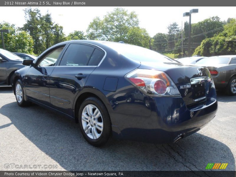 Navy Blue / Blonde 2012 Nissan Altima 2.5 SL