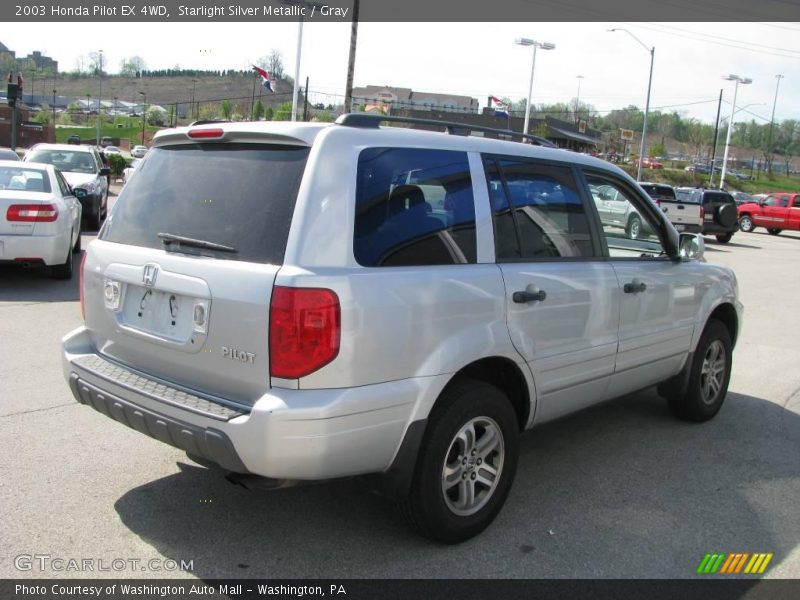 Starlight Silver Metallic / Gray 2003 Honda Pilot EX 4WD