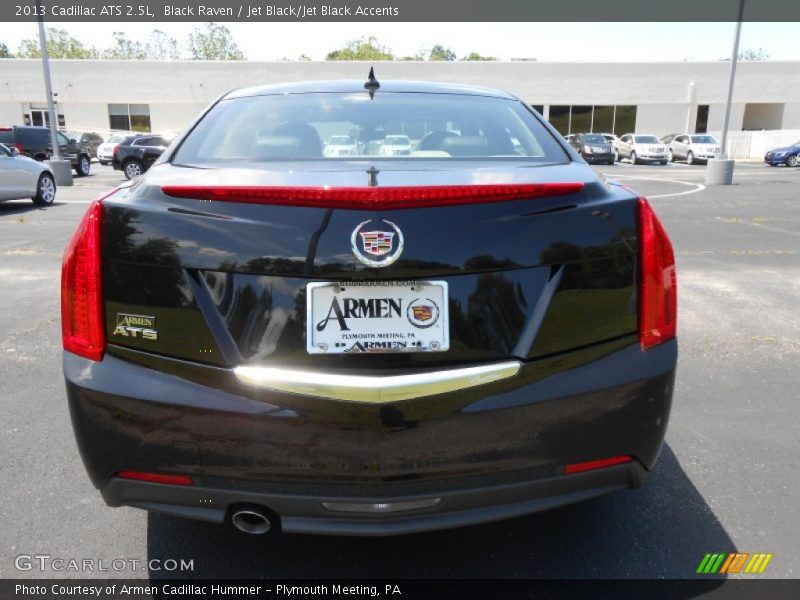 Black Raven / Jet Black/Jet Black Accents 2013 Cadillac ATS 2.5L
