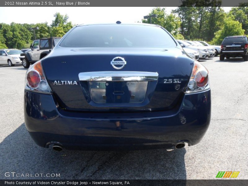 Navy Blue / Blonde 2012 Nissan Altima 2.5 SL