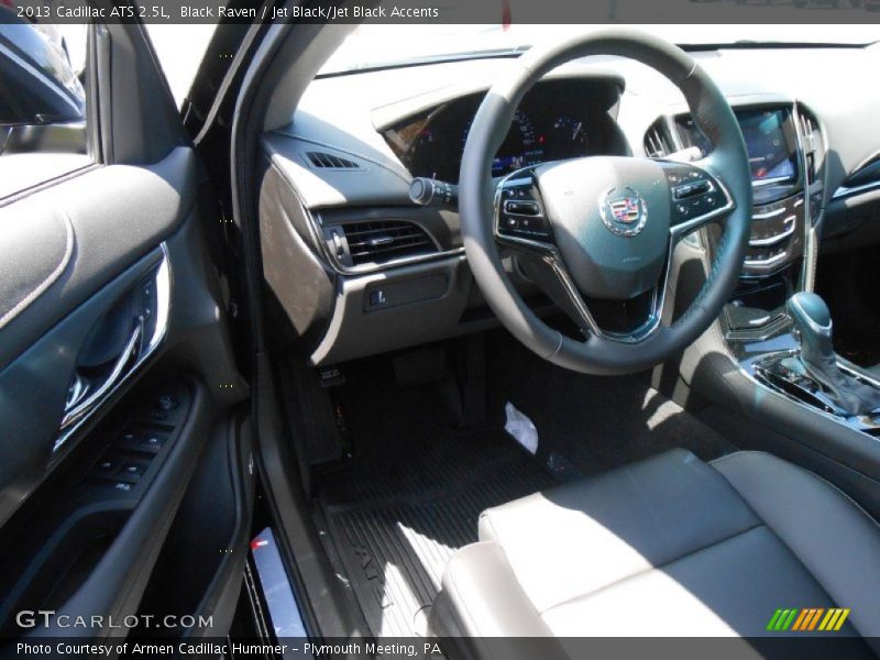 Black Raven / Jet Black/Jet Black Accents 2013 Cadillac ATS 2.5L