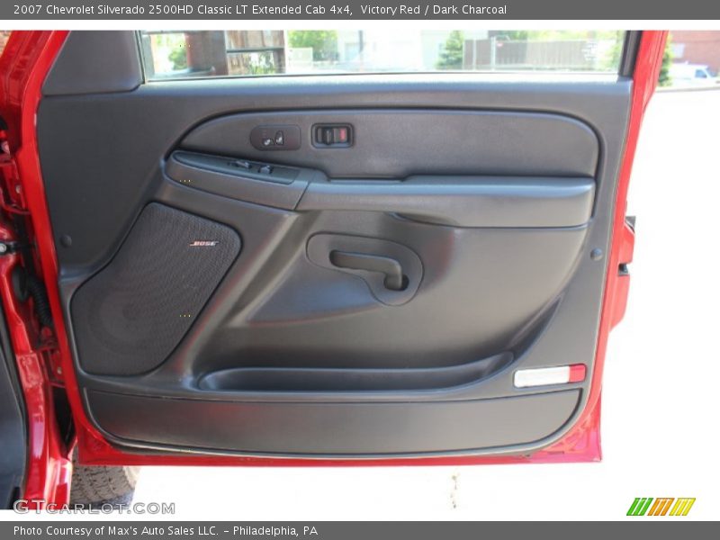 Victory Red / Dark Charcoal 2007 Chevrolet Silverado 2500HD Classic LT Extended Cab 4x4