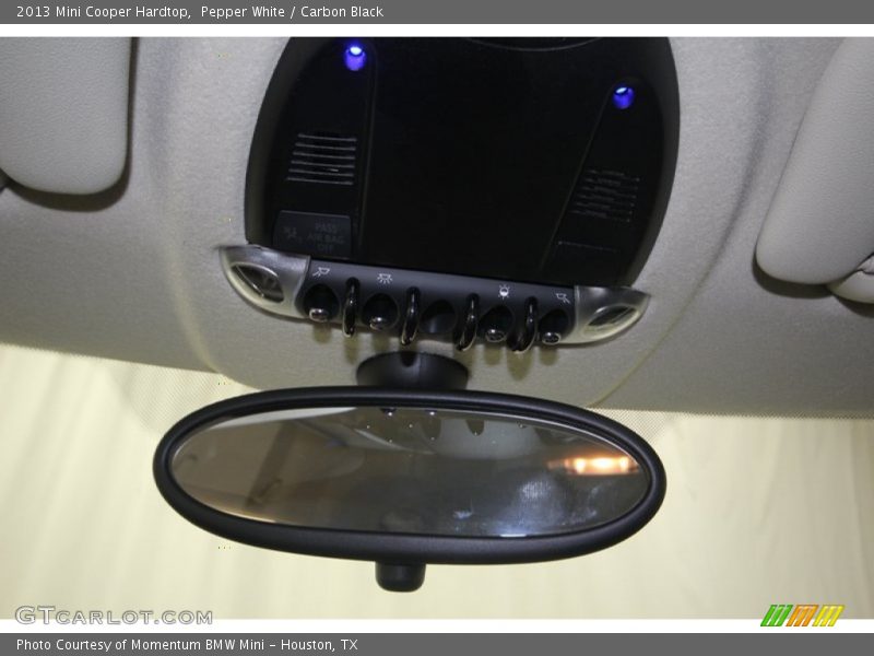 Pepper White / Carbon Black 2013 Mini Cooper Hardtop