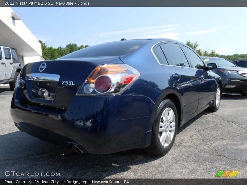 Navy Blue / Blonde 2012 Nissan Altima 2.5 SL