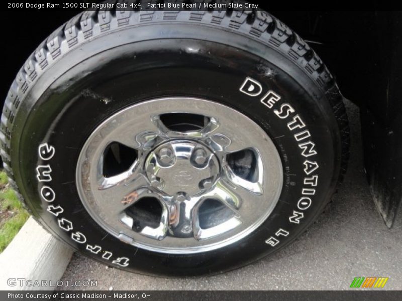 Patriot Blue Pearl / Medium Slate Gray 2006 Dodge Ram 1500 SLT Regular Cab 4x4