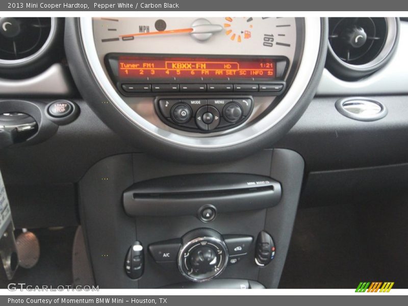 Pepper White / Carbon Black 2013 Mini Cooper Hardtop